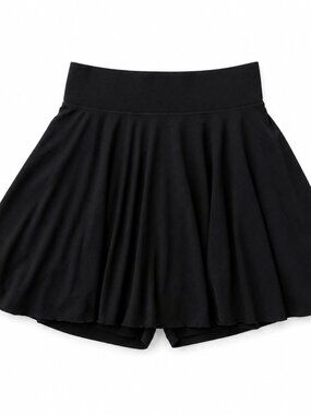Black Tennis Skort | Built-In Shorts | Size Large | Athletic Skirt